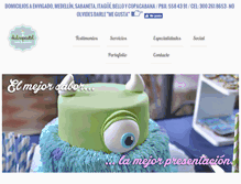 Tablet Screenshot of dulcepastel.com